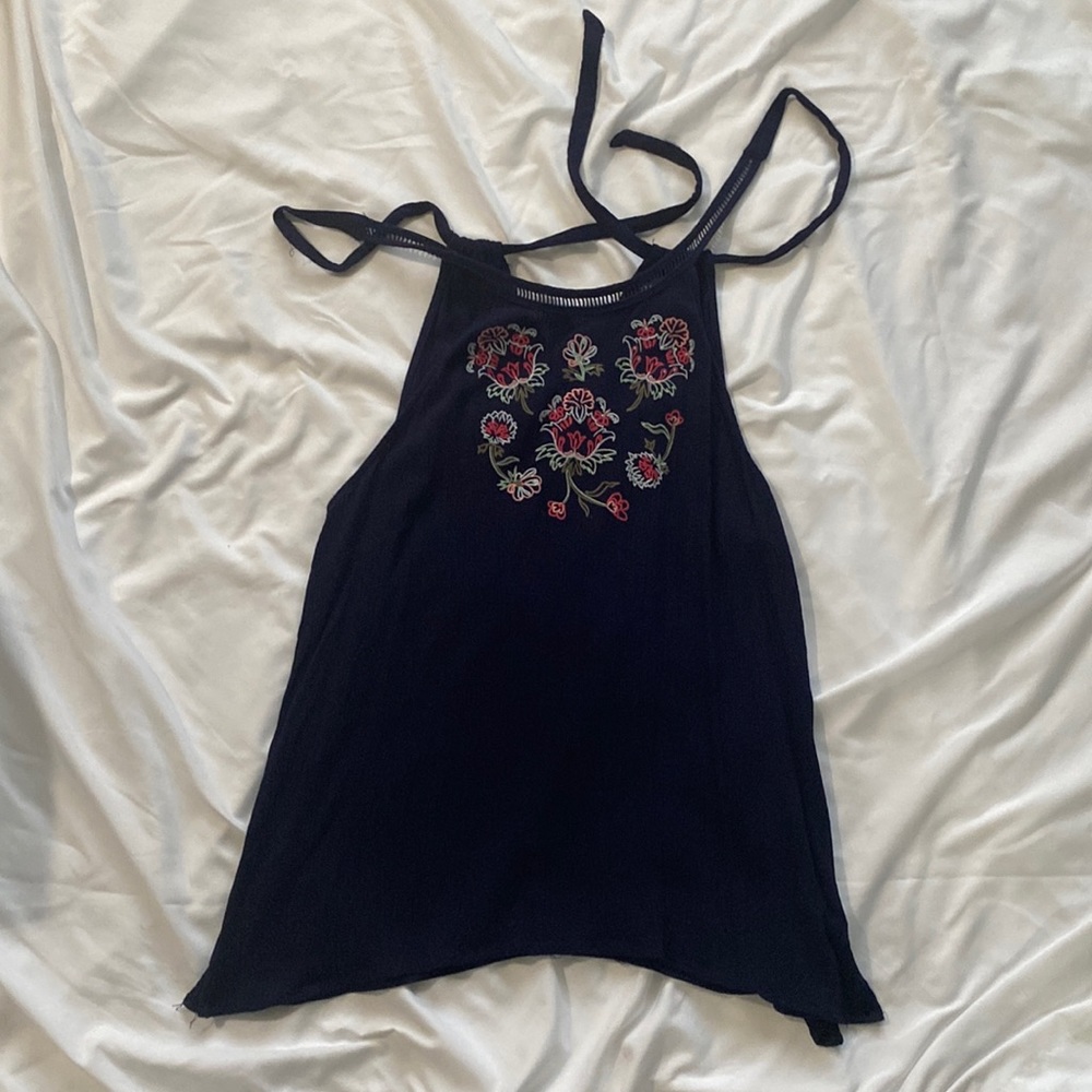 Navy blue tank